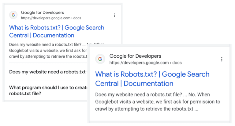 การอัพเดทของ Google